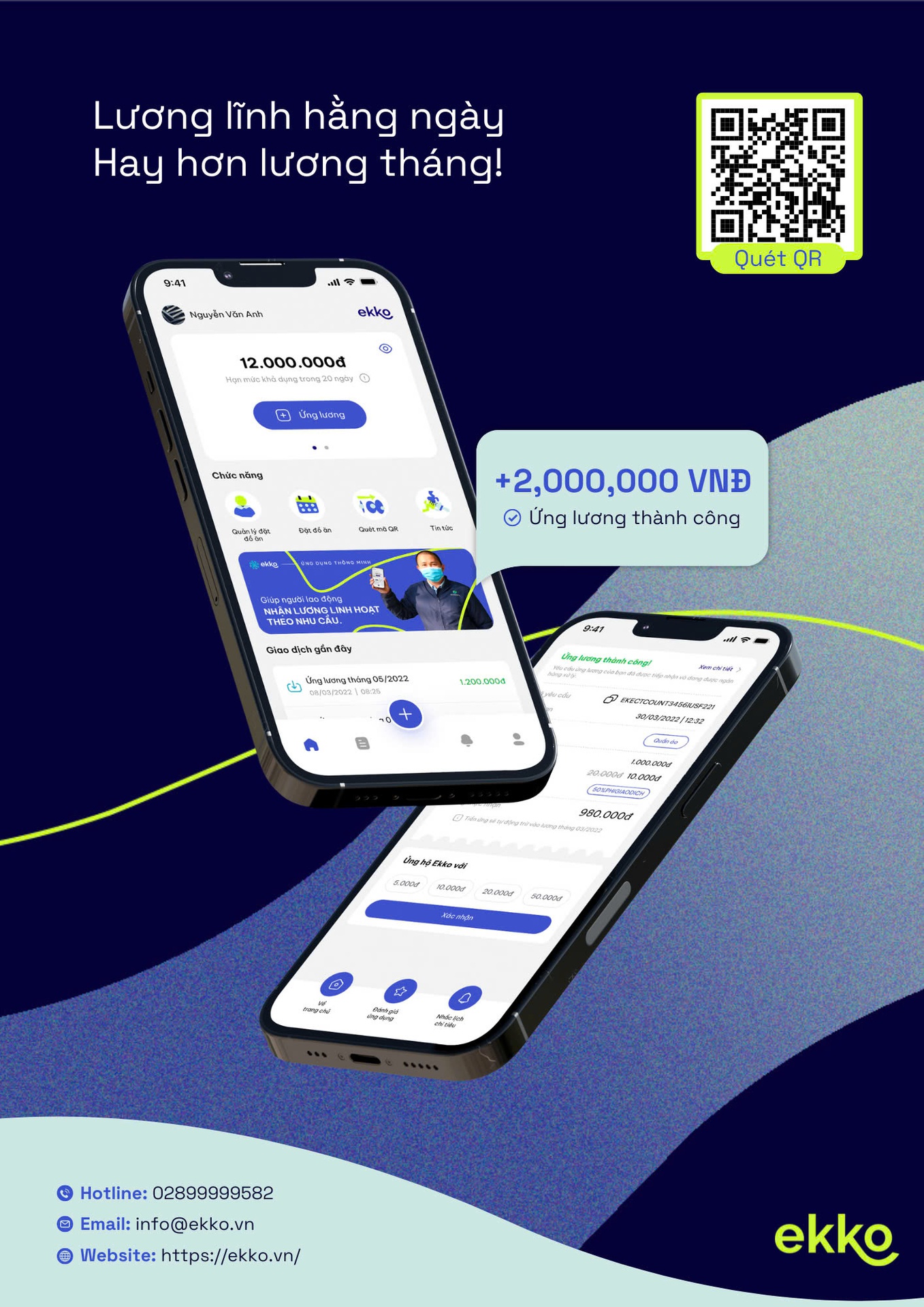 HƯỚNG DẪN SỬ DỤNG PHẦN MỀM ỨNG LƯƠNG EKKO